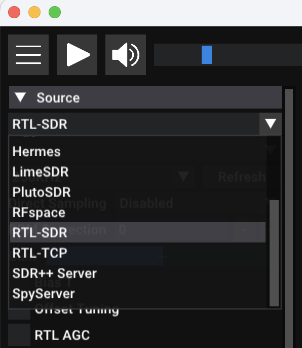 RTL-SDR v3.